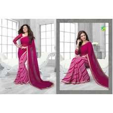 16445 Purple Vinay Sheesha Star Walk Saree