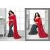 16447 Red With Black Vinay Sheesha Star Walk Saree 16447 Red With Black Vinay Sheesha Star Walk Saree