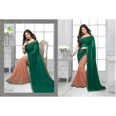 16448 Green Vinay Sheesha Star Walk Saree