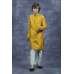 Yellow Kids Kurta Pajama Indian Boys Wedding Suit