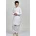 White Festive Wear Boys Kurta Shalwar Suit White Festive Wear Boys Kurta Shalwar Suit