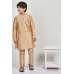 Dull Gold Indian Boys Kurta Pajama