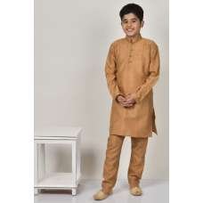 Dark Beige Boys Ethnic Wear Dark Beige Boys Ethnic Wear