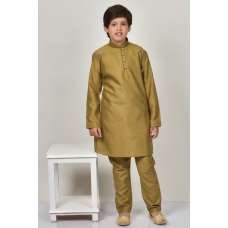 Boys Gold Kurta Pajama Boys Gold Kurta Pajama