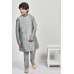 Silver Grey Indian Boys Eid Kurta Pajama Silver Grey Indian Boys Eid Kurta Pajama