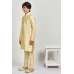 Gold Boys Eid Kurta Pajama Pakistani Suit
