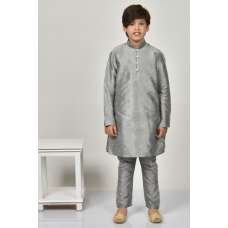 Silver Grey Indian Boys Eid Kurta Pajama Silver Grey Indian Boys Eid Kurta Pajama