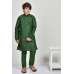 Dark Green Indian Boys Kurta Pajama