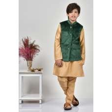 Green Fancy Boys Waistcoat Green Fancy Boys Waistcoat