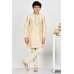 Light Gold Indian Kids Party Wedding Kurta Pajama