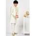 Cream Indian Embroidered Ethnic Wedding Kurta Pajama