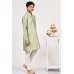 Sage Green Indo-Western Style Boys Kurta Pajama