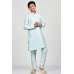 Ice Blue Silk Indian Wedding Kurta Pajama