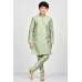 Sage Green Traditional Style Boys Kurta Pajama