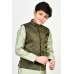 Green Indian Designer Kids Waistcoat