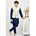 Ivory Indian Ethnic Wear Kids Waistcoat