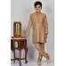 Brown Embroidered Indian Boys Ethnic Kurta Pajama Brown Embroidered Indian Boys Ethnic Kurta Pajama