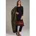 Black Winter Wear Readymade Salwar kameez