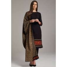Black Winter Wear Readymade Salwar kameez