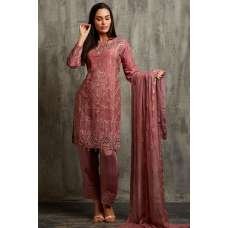 ROSE PINK DESIGNER PUNJABI SALWAR SUIT