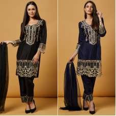 PAKISTANI DESIGNER READYMADE LINEN SHALWAR KAMEEZ