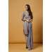 Grey Gold Dress Kameez Pakistani Salwar Suit