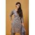 Grey Gold Dress Kameez Pakistani Salwar Suit