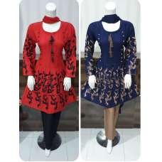 Pakistani Designer Flock Linen Readymade Salwar Suit