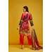 Fuchsia Silk Printed Pakistani Designer Readymade Suit