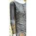 Grey Linen Resham Embroidered Readymade Salwar Suit