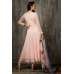 Peach Frock Suit Best Bollywood Indian Ready to Wear Dress