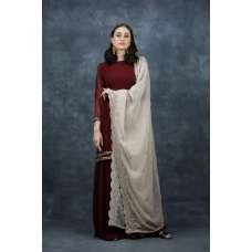 Maroon Evening Dress Indian Wedding Gharara Suit