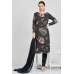 Black Floral Printed Pakistani Designer Salwar Suit Black Floral Printed Pakistani Designer Salwar Suit