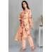 Orange Digital Printed Suit Readymade Salwar Kameez