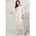 Off White Pista Formal Indian Salwar Suit Off White Pista Formal Indian Salwar Suit