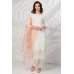 Off White Peach Indian Designer Salwar Suit