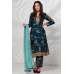 Teal Blue Ready Made Pakistani Traditional Salwar Suit Teal Blue Ready Made Pakistani Traditional Salwar Suit