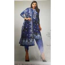 Royal Blue Heavy Embroidered Party Salwar Suit
