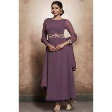 PURPLE ROSE CIRCULAR STYLE READY MADE SALWAR SUIT PURPLE ROSE CIRCULAR STYLE READY MADE SALWAR SUIT