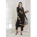 Black Long Dress Indian Party Suit Readymade