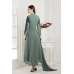 Green Long Skater Style Readymade Dress Suit