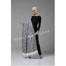 ZAC-801 BLACK WINTER WEAR READY MADE PAKSITANI STYLE OUTFIT WITH WARM SHAWL ZAC-801 BLACK WINTER WEAR READY MADE PAKSITANI STYLE OUTFIT WITH WARM SHAWL
