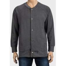 Grey Designer Organic Wool Mens Jacket
