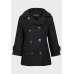 Girls Wool Coat Black Winter Coat