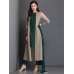 Green Jacket Dress Anarkali Suit