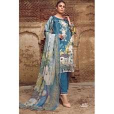 Teal Blue Readymade Pakistani Designer Suit