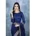 Navy Blue Designer Party Wear Saree Asian Ethnic Wedding Saree