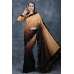 Choco & Black Two Tone Saree Indian Wedding Party Wear Online