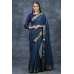 Teal Blue South Indian Saree Desi Festive Wear Online