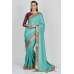 Ferozi & Purple Indian Designer Saree